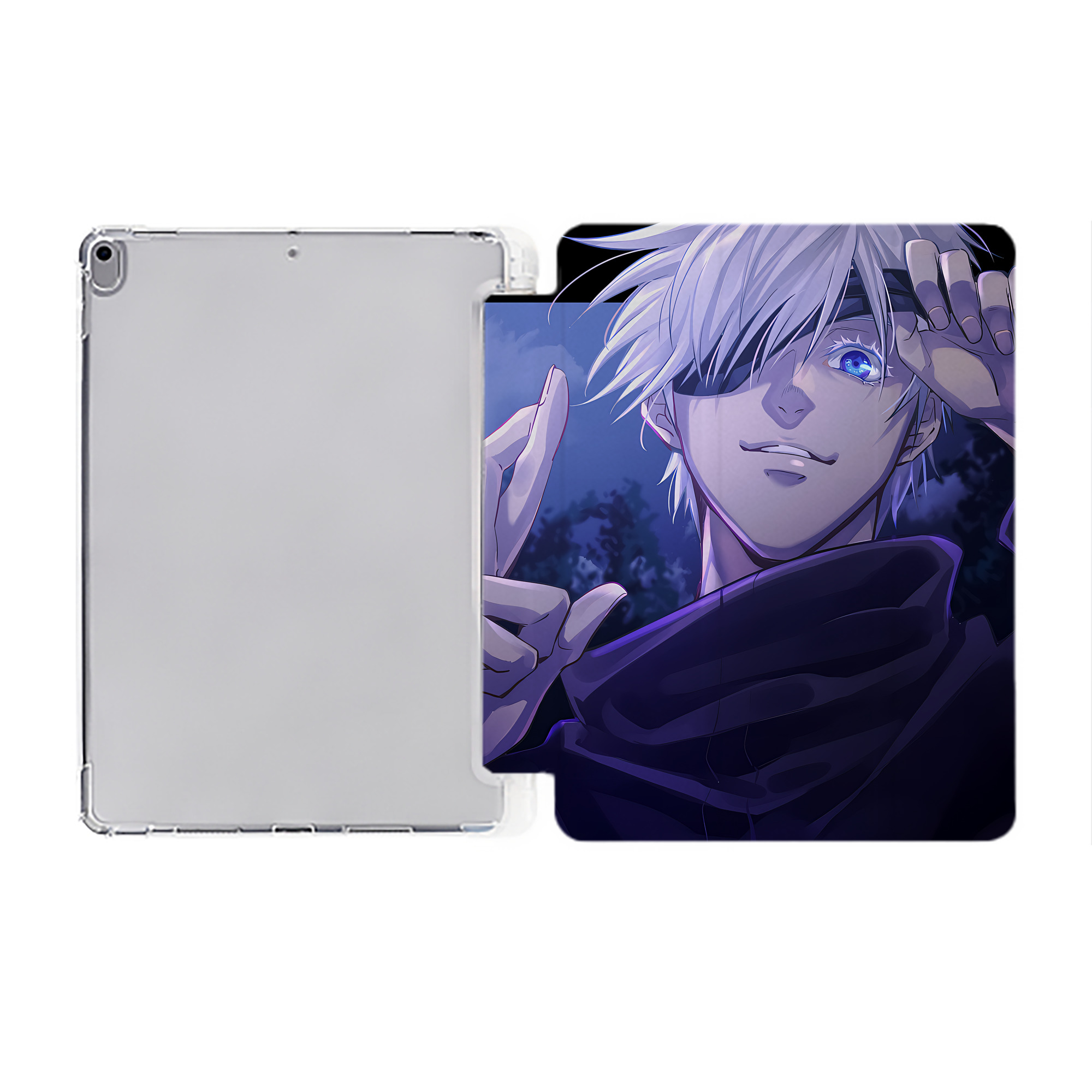 （画像用） SPY×FAMILY间谍家家酒 IPad ケース ペン収納付き 三つ折りスタンド PUレザー×シリコン 対応機種9.5/10.5/10.9インチ